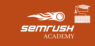 Semrush Academy logo featuring the text "Semrush Academy," relevant for digital marketing freelancers in Kerala.